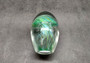 Jellyfish Glass Egg Green Yellow Blue Paperweight Glow In The Dark (1 figurine approx. 4.5 inches tall) Glass Sea Jellies make great gifts! Jellyfish Glass Egg Green Yellow Blue Paperweight Glow In The Dark (1 figurine approx. 4.5 inches tall) Glass Sea Jellies make great gifts!