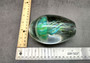 Jellyfish Glass Egg Green Yellow Blue Paperweight Glow In The Dark (1 figurine approx. 4.5 inches tall) Glass Sea Jellies make great gifts! Jellyfish Glass Egg Green Yellow Blue Paperweight Glow In The Dark (1 figurine approx. 4.5 inches tall) Glass Sea Jellies make great gifts!