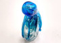 Glass Octopus Jellyfish Turquoise Blue Paperweight (1 figure approx. 7 inches tall) Large Blue Octopus Glass Jellyfish for home or office!