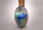 Jellyfish Glass Egg Blue Green Paperweight Glow In The Dark (One orb approx. 3.5 inches tall) Glass Jellyfish statuette a unique ocean gift!