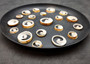 Ring Cut Tibia Conch Seashells White Brown Sliced Tibia Curta (10 pieces approx. 0.75+ inch) Tan Ring Cut Tibia Shells for arts & crafts! Copyright 2025 SeaShellSupply.com.