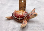 Brown Sea Turtle Figurine Painted Resin (1 turtle approx. 4 inches long) Brown Painted Resin Sea Turtle Figure for coastal home décor!