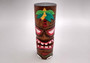 Tropical Tiki Face Totem Large Painted Palm Frond (1 pole approx. 8 inches tall) Painted Tiki Face Totem Pole for tiki island home decor!