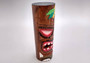 Tropical Tiki Face Totem Large Painted Palm Frond (1 pole approx. 8 inches tall) Painted Tiki Face Totem Pole for tiki island home decor!