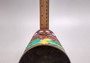 Tropical Tiki Face Totem Large Painted Palm Frond (1 pole approx. 8 inches tall) Painted Tiki Face Totem Pole for tiki island home decor!