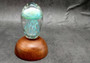 Jellyfish Glass Egg Green Blue Paperweight Glow In The Dark (One orb approx. 3.5 inches tall) Glass Sea Jellies statuettes make great gifts!