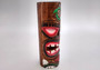 Tropical Tiki Face Totem Large Painted Turtle (1 pole approx. 8 inches tall) Painted Tiki Face Totem Pole for tiki island home decor!