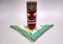 Tropical Tiki Face Totem Large Painted Turtle (1 pole approx. 8 inches tall) Painted Tiki Face Totem Pole for tiki island home decor!
