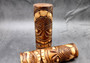 Tropical Tiki Face Totem Large Unpainted Headdress (1 pole approx. 8 inches tall) Unpainted Tiki Face Totem Pole for tiki island home decor!