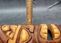 Tropical Tiki Mask Face Large Unpainted Wooden (1 mask approx. 12 inches tall) Unpainted Tiki Mask wall hanging tropical island decoration!