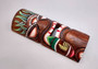 Tropical Tiki Mask Face Large Painted Wooden Surfer (1 mask approx. 12 inches tall) Painted Tiki Mask hanging surfside home decoration!