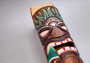 Tropical Tiki Mask Face Large Painted Wooden Surfer (1 mask approx. 12 inches tall) Painted Tiki Mask hanging surfside home decoration!