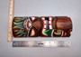 Tropical Tiki Mask Face Large Painted Wooden Surfer (1 mask approx. 12 inches tall) Painted Tiki Mask hanging surfside home decoration!