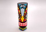 Tropical Tiki Face Totem Painted Bird (1 pole approx. 6 inches tall) Painted Tiki Face Totem Pole for colorful island home decor!