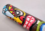 Tropical Tiki Face Totem Painted Bird (1 pole approx. 6 inches tall) Painted Tiki Face Totem Pole for colorful island home decor!