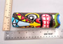 Tropical Tiki Face Totem Painted Bird (1 pole approx. 6 inches tall) Painted Tiki Face Totem Pole for colorful island home decor!