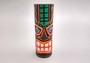 Tropical Tiki Face Totem Painted Ears (1 pole approx. 6 inches tall) Painted Tiki Face Totem Pole for colorful island home decor!