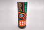 Tropical Tiki Face Totem Painted Ears (1 pole approx. 6 inches tall) Painted Tiki Face Totem Pole for colorful island home decor!
