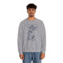 Beach is Calling Sweatshirt Funny Quote Line Graphic (Heavy Blend™ Crewneck Sweatshirt By Seashell Mart And Emporium) - 5 colors