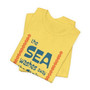 Nautical Quote Shirt Oscar Wilde The Sea (Unisex Jersey Short Sleeve Tee By Seashell Mart And Emporium) - 6 colors