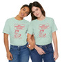 Beach is Calling Shirt Funny Quote Red Line Graphic (Unisex Jersey Short Sleeve Tee By Seashell Mart And Emporium) - 6 colors