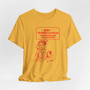 Beach is Calling Shirt Funny Quote Red Line Graphic (Unisex Jersey Short Sleeve Tee By Seashell Mart And Emporium) - 6 colors