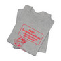 Beach is Calling Shirt Funny Quote Red Line Graphic (Unisex Jersey Short Sleeve Tee By Seashell Mart And Emporium) - 6 colors