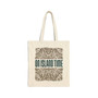 Island Time Tiki Canvas Tote Green And Brown (Natural Cotton Canvas Tote Bag by Seashell Mart & Emporium)