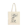 The Beach Is Calling Canvas Tote (Natural Cotton Canvas Tote Bag by Seashell Mart & Emporium)