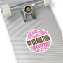 Island Time Tiki Fun Round Sticker (Premium Vinyl Tiki Sticker By Seashell Mart And Emporium) - 5 sizes