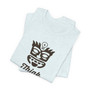Think Tiki T-shirt  (Unisex Jersey Short Sleeve Tee By Seashell Mart And Emporium) - 5 colors