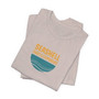 2 Tone Logo Shirt Seashell Mart & Emporium (Unisex Jersey Short Sleeve Tee By Seashell Mart And Emporium) - 4 colors