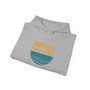 2 Tone Logo Hoodie Seashell Mart & Emporium (Unisex Heavy Blend Hooded Sweatshirt By Seashell Mart And Emporium) - 4 colors