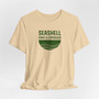 Dark Green Logo Shirt Seashell Mart & Emporium (Unisex Jersey Short Sleeve Tee By Seashell Mart And Emporium) - 5 colors