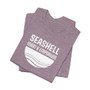 White Logo Shirt Seashell Mart & Emporium (Unisex Jersey Short Sleeve Tee By Seashell Mart And Emporium) - 5 colors