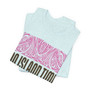 On Island Time Tiki Style Shirt Pink and Brown (Unisex Jersey Short Sleeve Tee By Seashell Mart And Emporium) - 5 colors