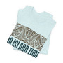 On Island Time Tiki Style Shirt Navy and Brown (Unisex Jersey Short Sleeve Tee By Seashell Mart And Emporium) - 5 colors