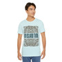 On Island Time Tiki Style Shirt Navy and Brown (Unisex Jersey Short Sleeve Tee By Seashell Mart And Emporium) - 5 colors