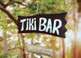 Hanging Driftwood Tiki Bar Sign Garland (1 Garland approx. 18 x 9 inches) Tiki Bar sign great for bringing beachside charm to any home! Copyright 2025 SeaShellSupply.com.