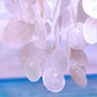 White Capiz Shell Wind Chime Chandelier (1 chime approx. 10 x 4 inches) Natural White Capiz Shell Wind Chime for coastal home décor! Copyright 2026 SeaShellSupply.com.