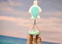 Hanging Wooden Green Turtle Bamboo Wind Chime (1 Chime approx. 33 x 4 inches) Turtle Bamboo Windchime brings beachside charm to any home! Copyright 2025 SeaShellSupply.com.