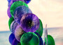 Purple Green Spiral Capiz Shell WInd Chime (1 Chime approx. 23 x 5 inches) Green Purple Capiz Wind Chime brings beachside charm to any home! Copyright 2025 SeaShellSupply.com.