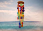 Rainbow Capiz Shell Wind Chime (1 chime approx. 21 x 5.5 inches) Colorful Capiz Shell Wind Chime adding beachside charm to any home or space! Copyright 2025 SeaShellSupply.com.