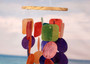 Rainbow Capiz Shell Wind Chime (1 chime approx. 21 x 5.5 inches) Colorful Capiz Shell Wind Chime adding beachside charm to any home or space! Copyright 2025 SeaShellSupply.com.