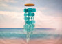 Turquoise Capiz Shell Wind Chime (1 Chime approx. 20 x 5.5 inches) Turquoise Capiz Wind Chime for beachside home charm! Copyright 2025 SeaShellSupply.com.