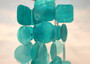Turquoise Capiz Shell Wind Chime (1 Chime approx. 20 x 5.5 inches) Turquoise Capiz Wind Chime for beachside home charm! Copyright 2025 SeaShellSupply.com.