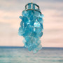 Turquoise Capiz Shell Wind Chime Chandelier (1 Chime approx. 10 x 5 inches) Turquoise Capiz Shell Wind Chime for beachside home charm! Copyright 2026 SeaShellSupply.com.