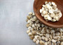 Natural White Umbonium Seashells Light Mix (approx. half cup 125+ shells 0.25+ inches) White Umbonium bulk shells for arts crafts & jewelry!