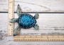 Blue Sea Turtle Figurine Painted Resin (1 turtle approx. 5.75+ inches long) Blue Painted Resin Sea Turtle Figure for coastal home decor! Blue Sea Turtle Figurine Painted Resin (1 turtle approx. 5.75+ inches long) Blue Painted Resin Sea Turtle Figure for coastal home decor!