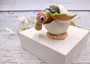 Green Baby Sea Turtle Hatching Figure (1 turtle approx. 3+ inches) Green Painted Resin Baby Turtle Egg Figure for coastal home décor!